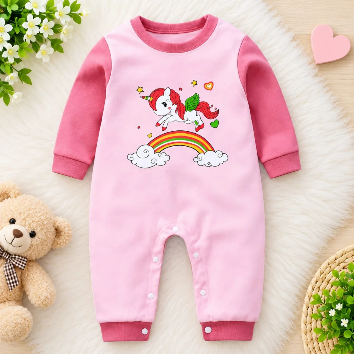 🧸 বেবিদের জন্য আরামদায়ক সুন্দর ড্রেস 💕